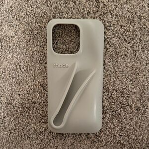 Rhode Gray Lip Phone Case